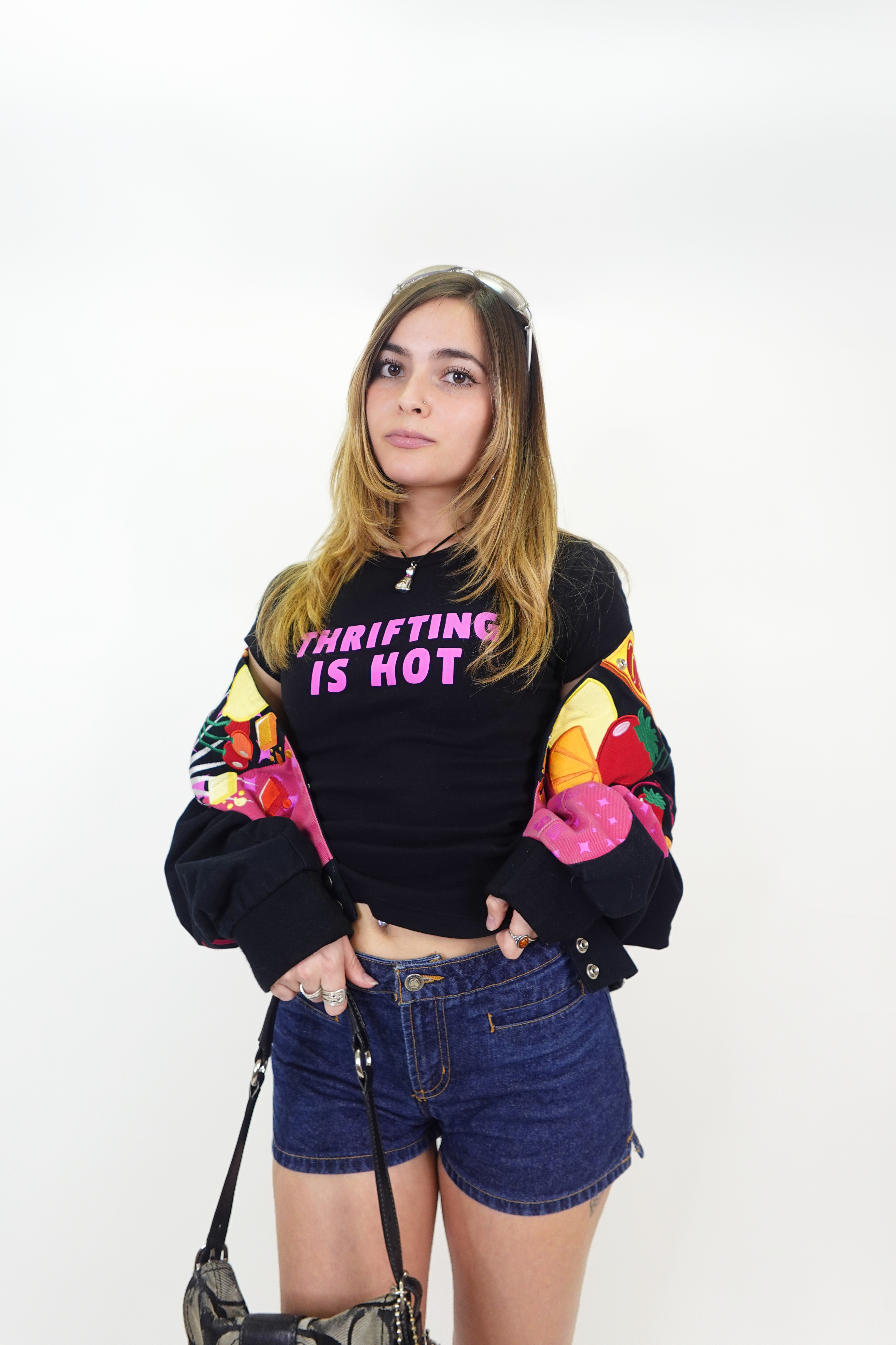 Thrifting Is Hot Cap Sleeve Tee