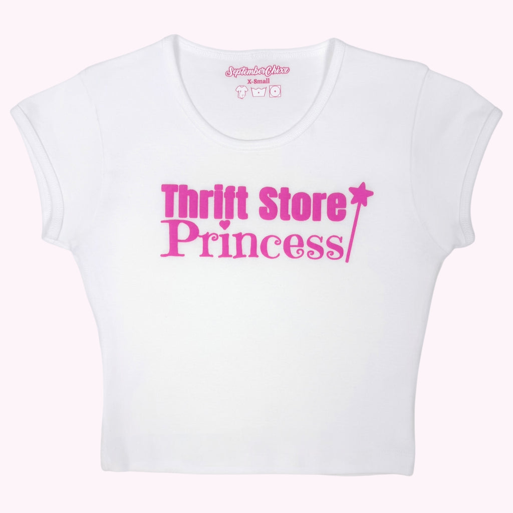 Thrift Store Princess Baby Tee