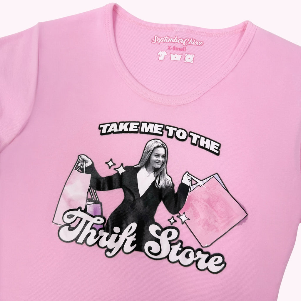 Take Me to the Thrift Store Baby Tee