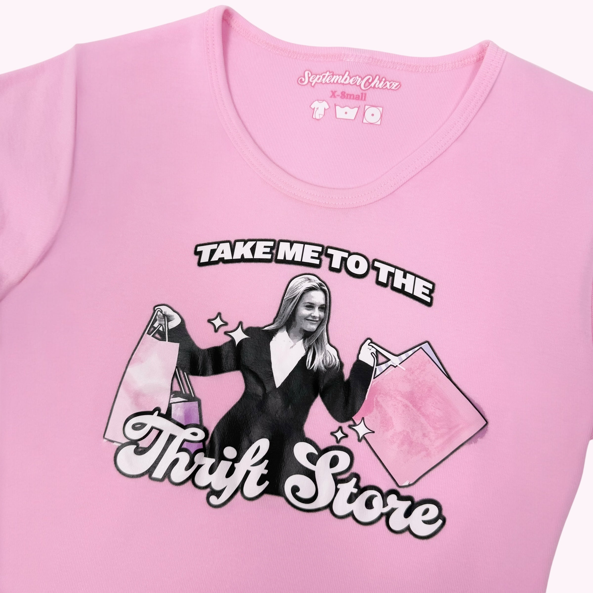 Take Me to the Thrift Store Baby Tee