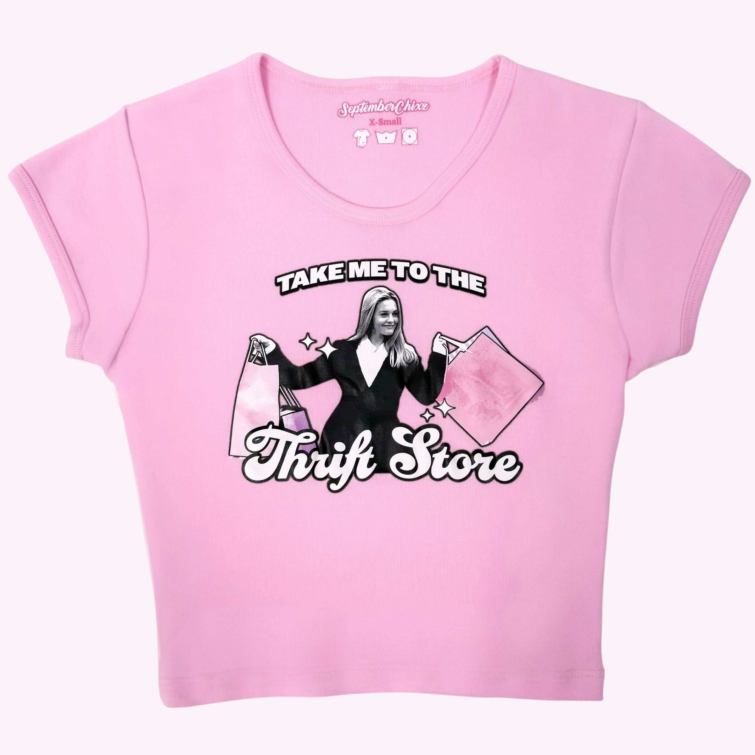 Take Me to the Thrift Store Baby Tee