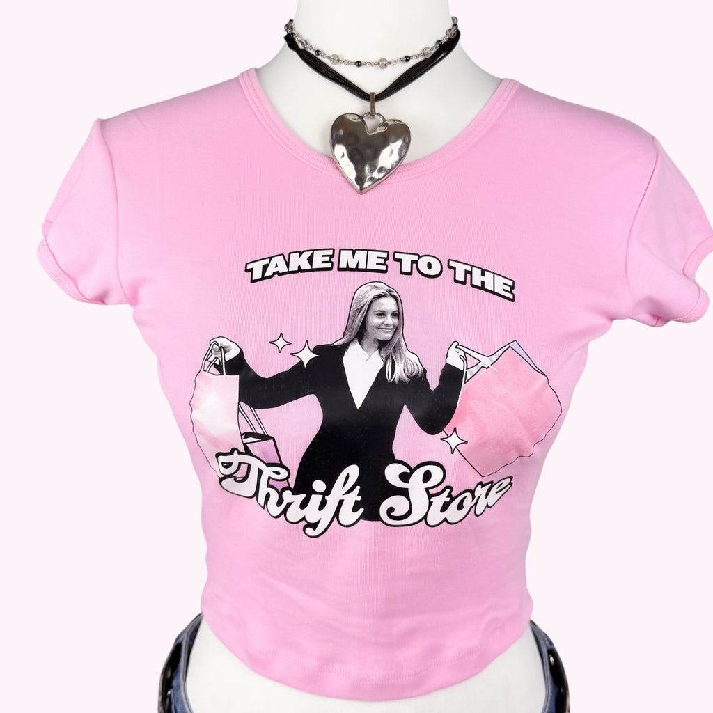 Take Me to the Thrift Store Baby Tee