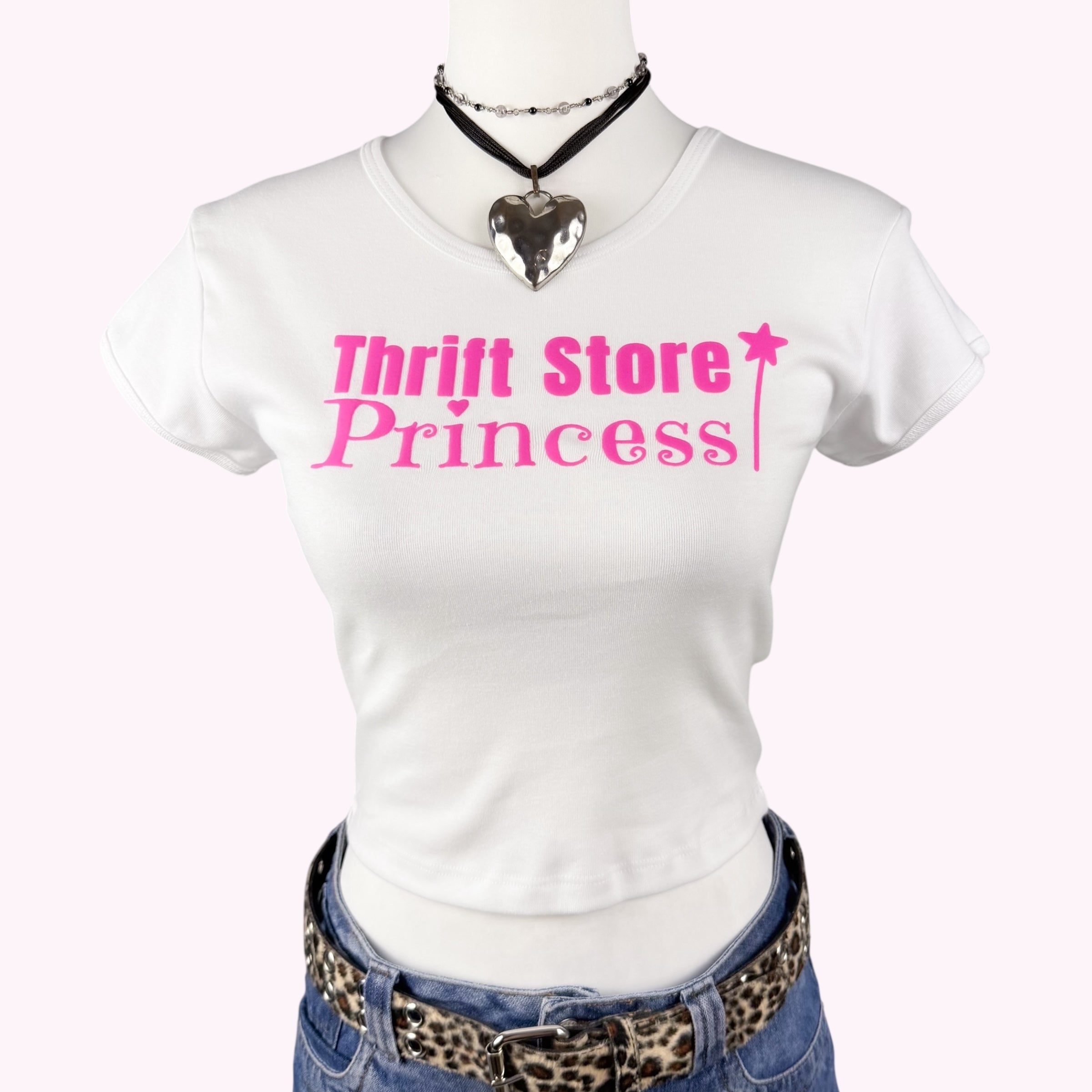 Thrift Store Princess Baby Tee