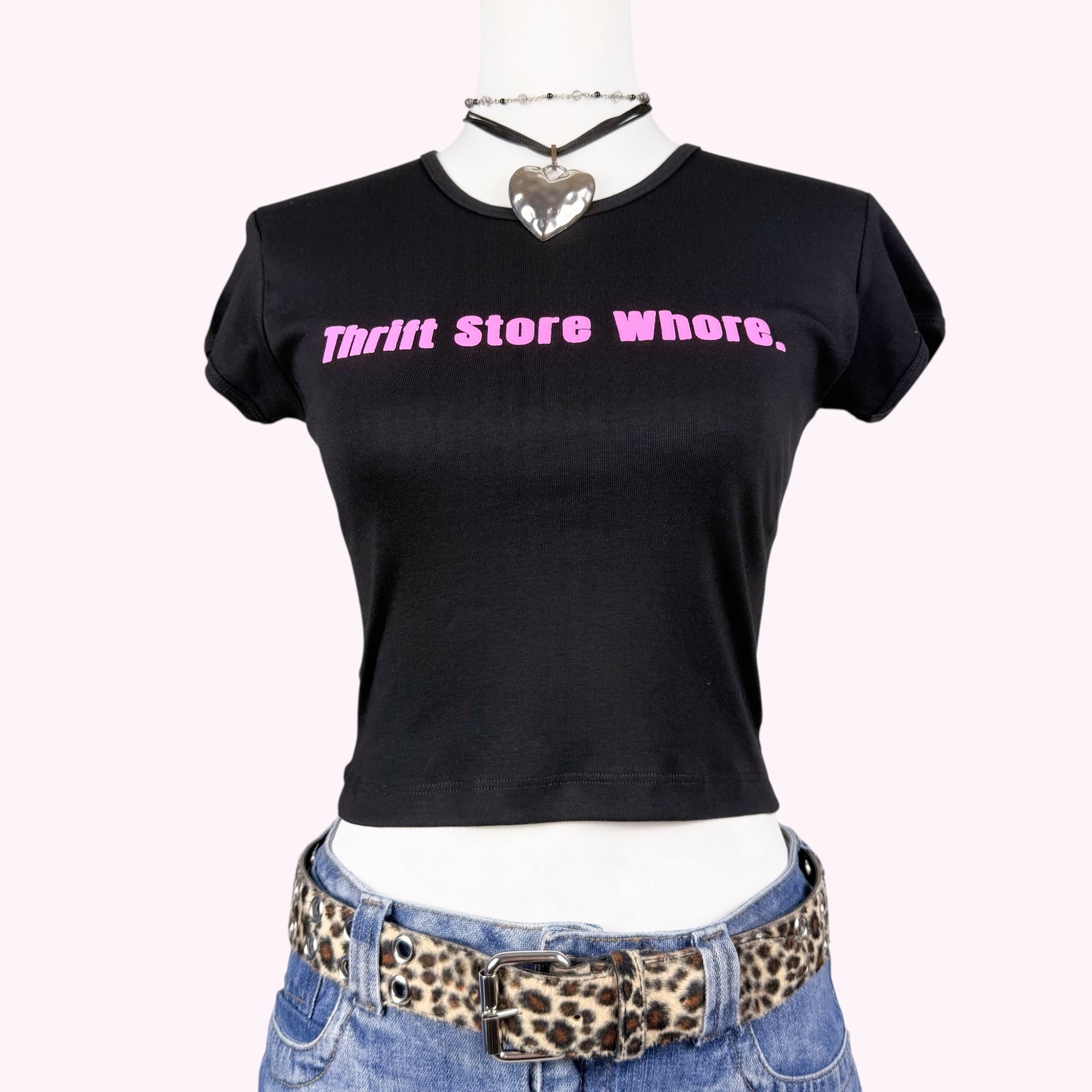 Thrift Store Whore Baby Tee