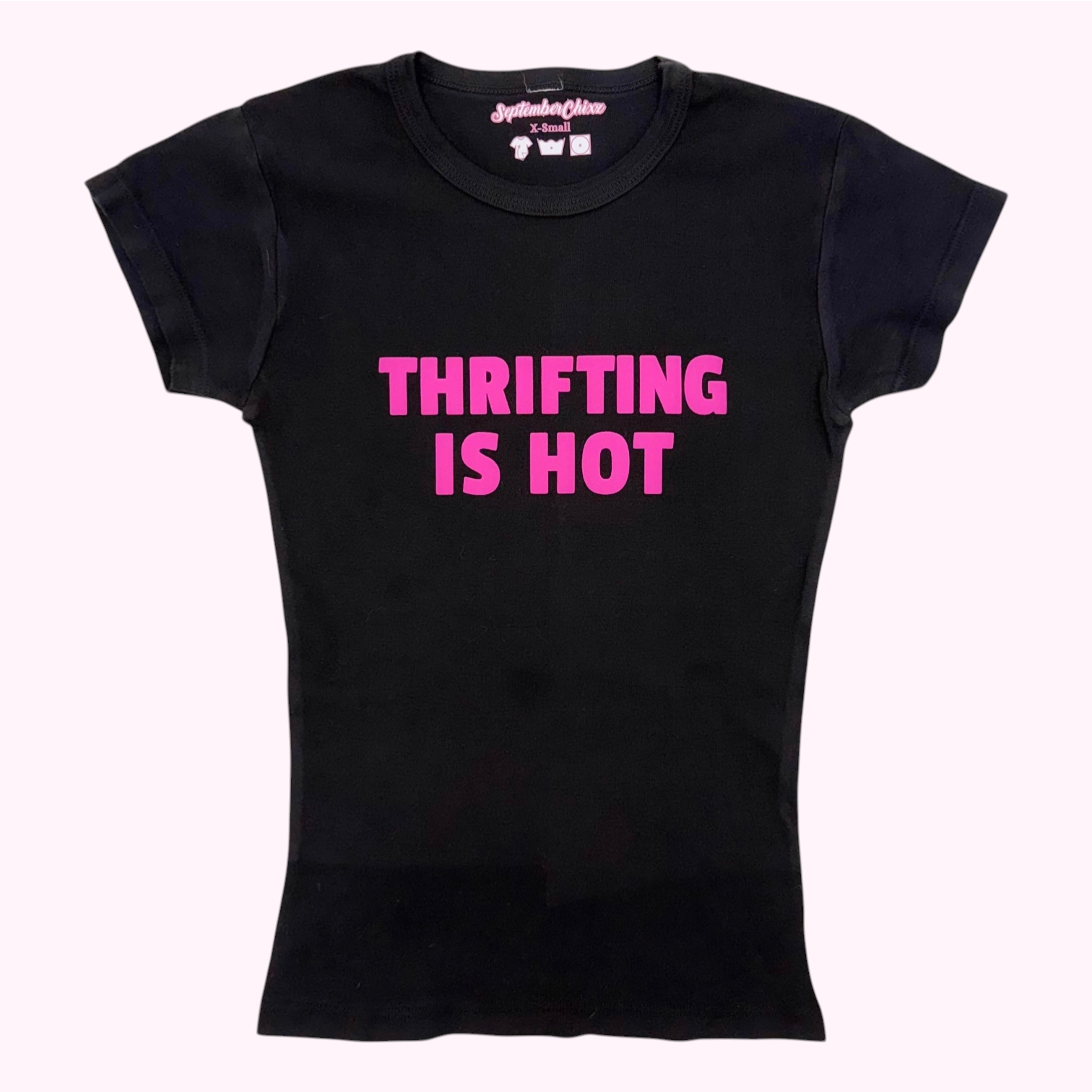 Thrifting Is Hot Cap Sleeve Tee