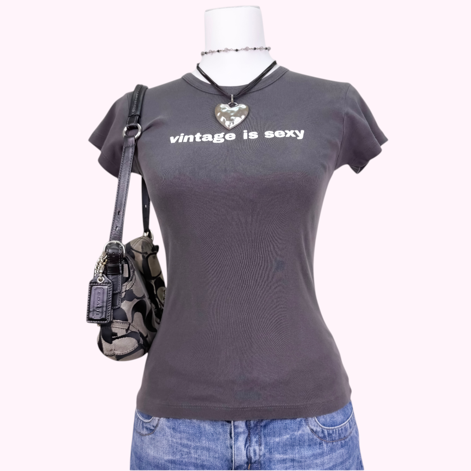 Vintage Is Sexy Cap Sleeve Tee